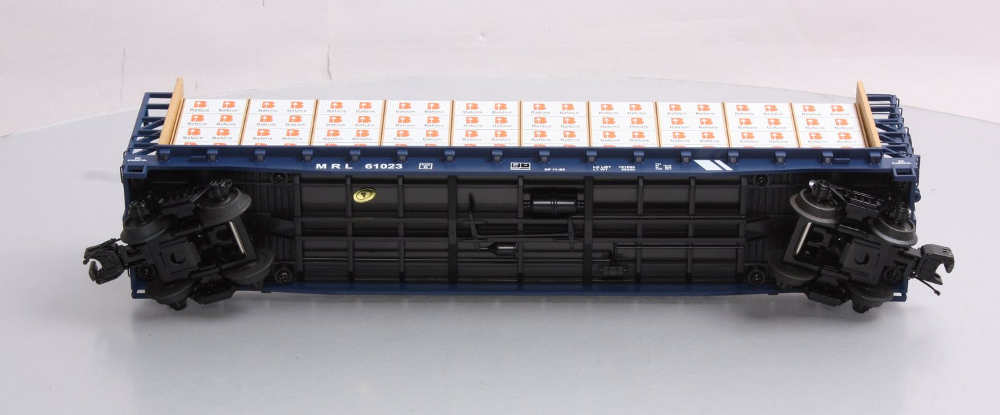 MTH 20-98661 Montana Rail Link Flat w/Bulkheads
