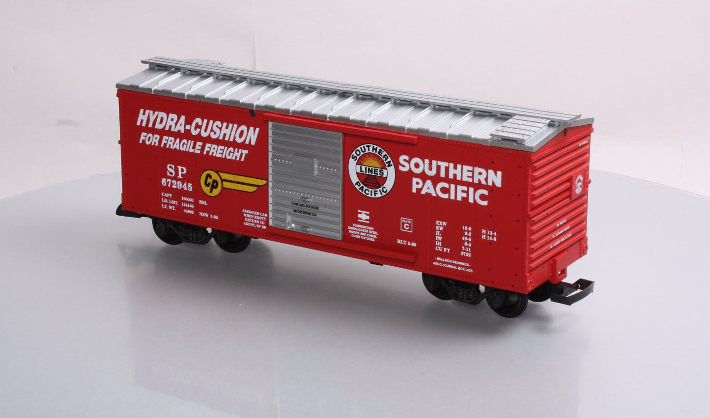 USA Trains 19035 G Southern Pacific "Hydra Cushion" Boxcar #672945