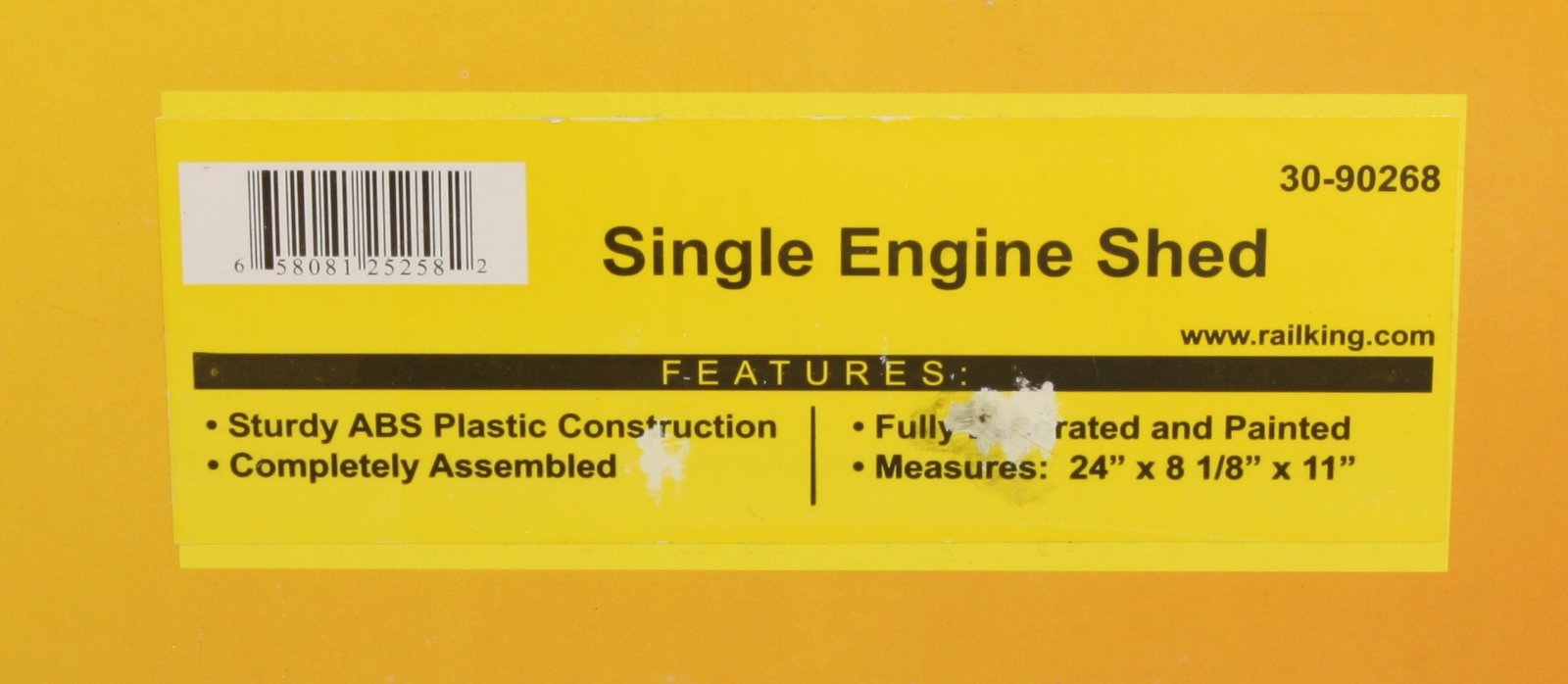 MTH 30-90268 Pennsylvania Single Stall Engine Shed