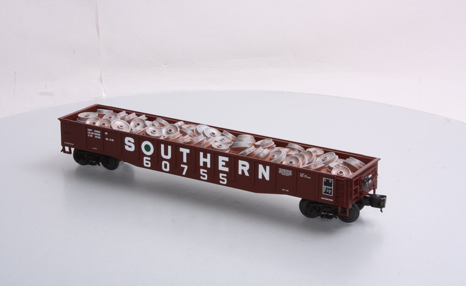 MTH 20-98078 Southern Gondola w/Wheel Scrap Load