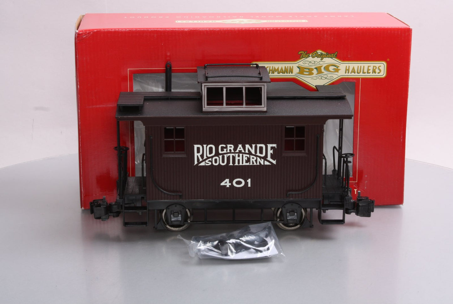 Bachmann 93142 G Rio Grande Southern 4-Wheel Wood Bobber Caboose #401