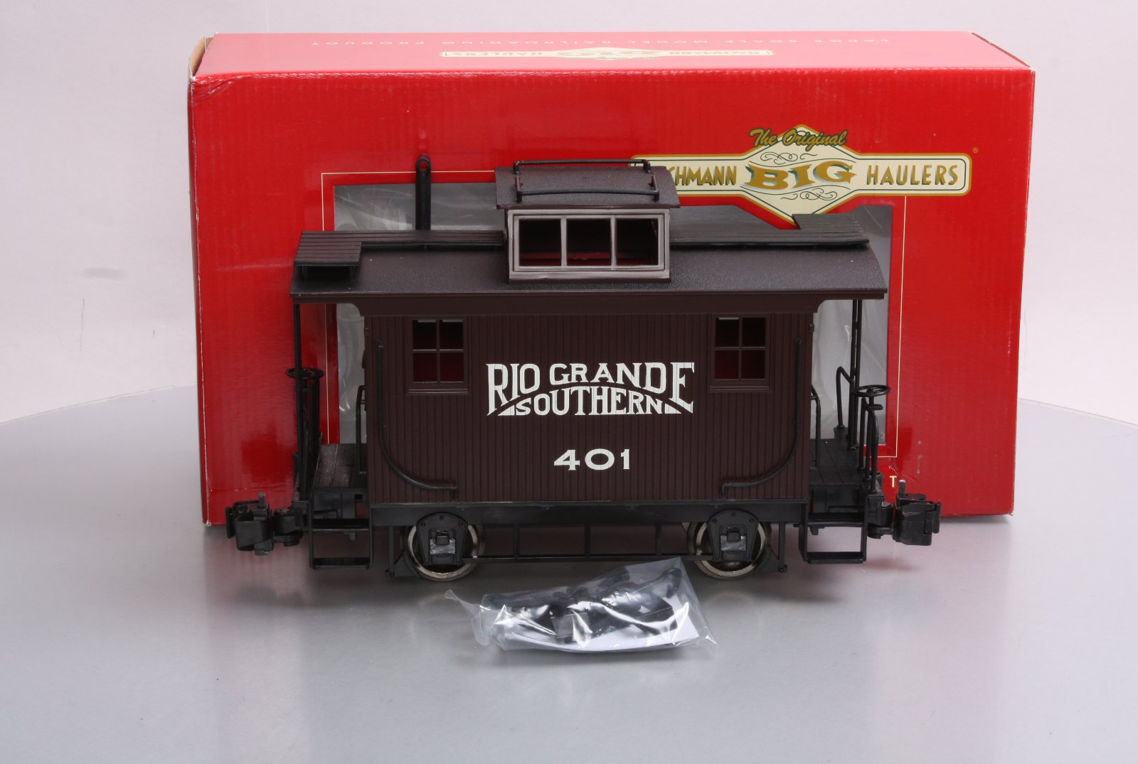 Bachmann 93142 G Rio Grande Southern 4-Wheel Wood Bobber Caboose #401