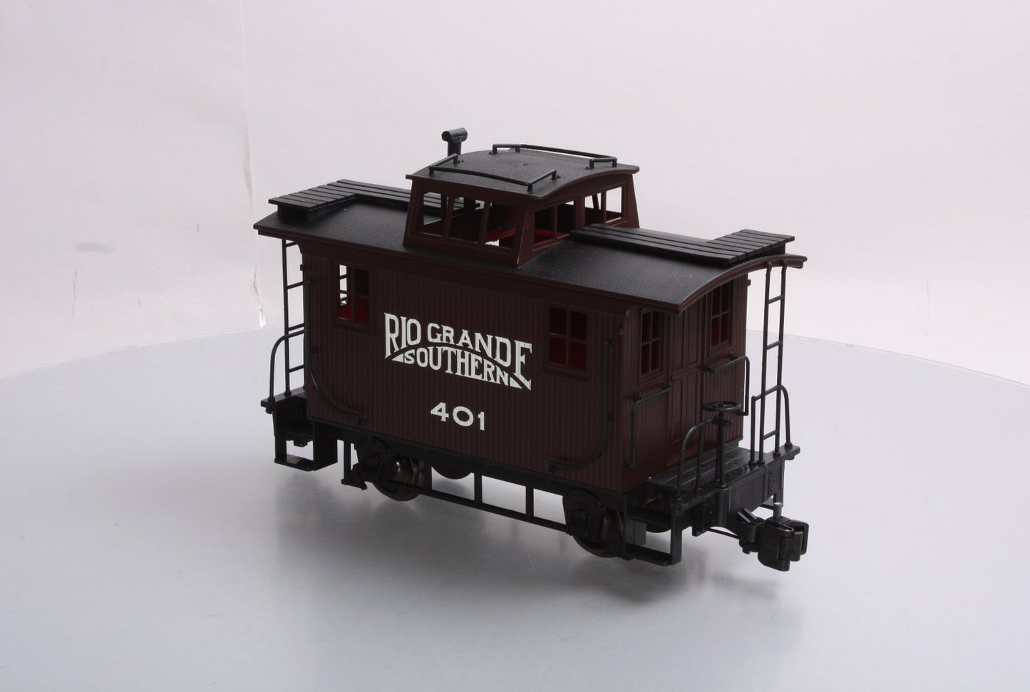 Bachmann 93142 G Rio Grande Southern 4-Wheel Wood Bobber Caboose #401