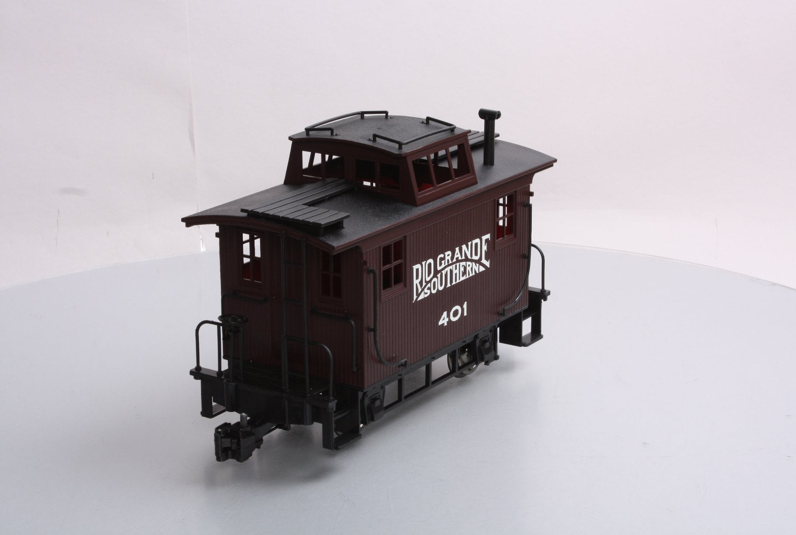 Bachmann 93142 G Rio Grande Southern 4-Wheel Wood Bobber Caboose #401