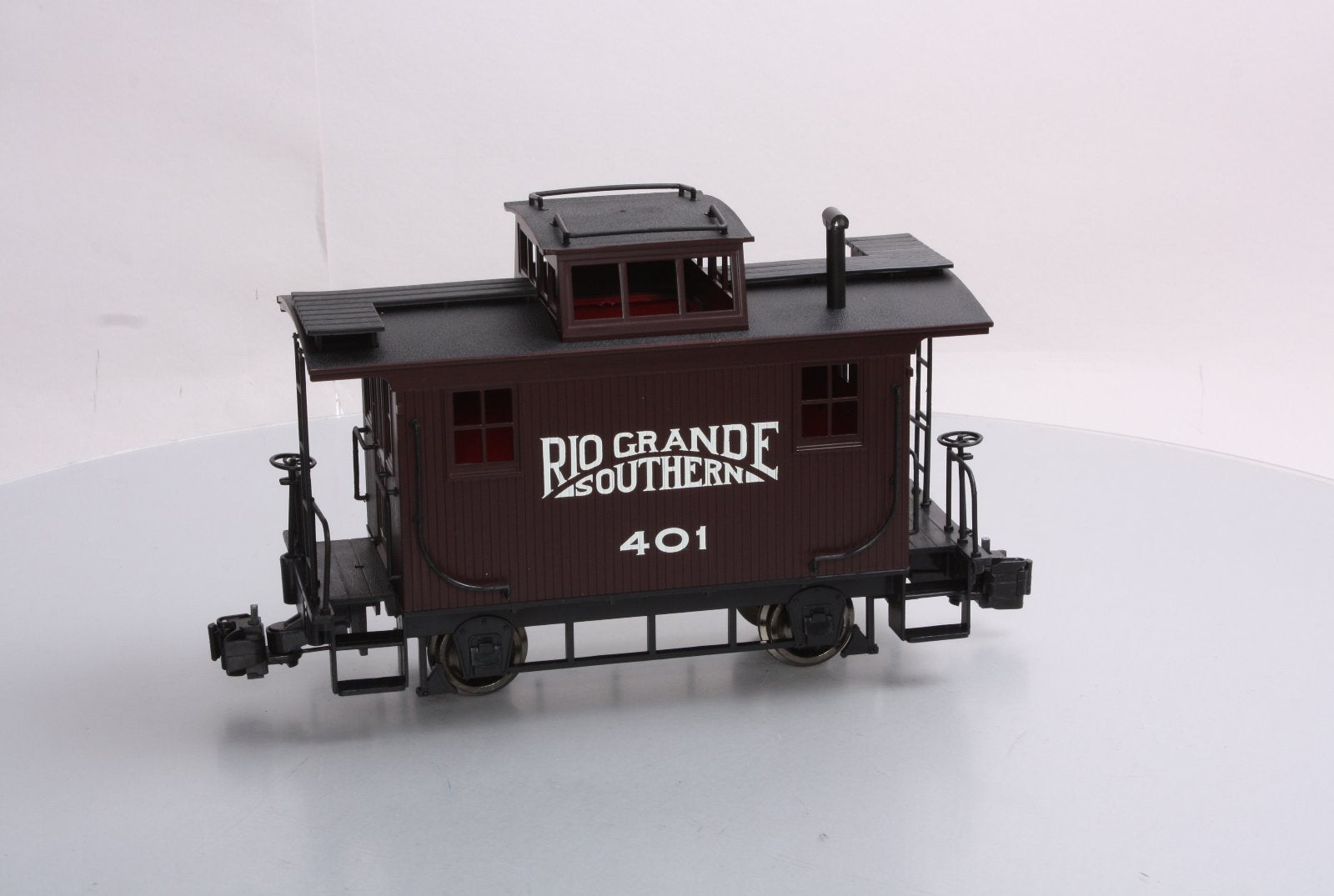 Bachmann 93142 G Rio Grande Southern 4-Wheel Wood Bobber Caboose #401