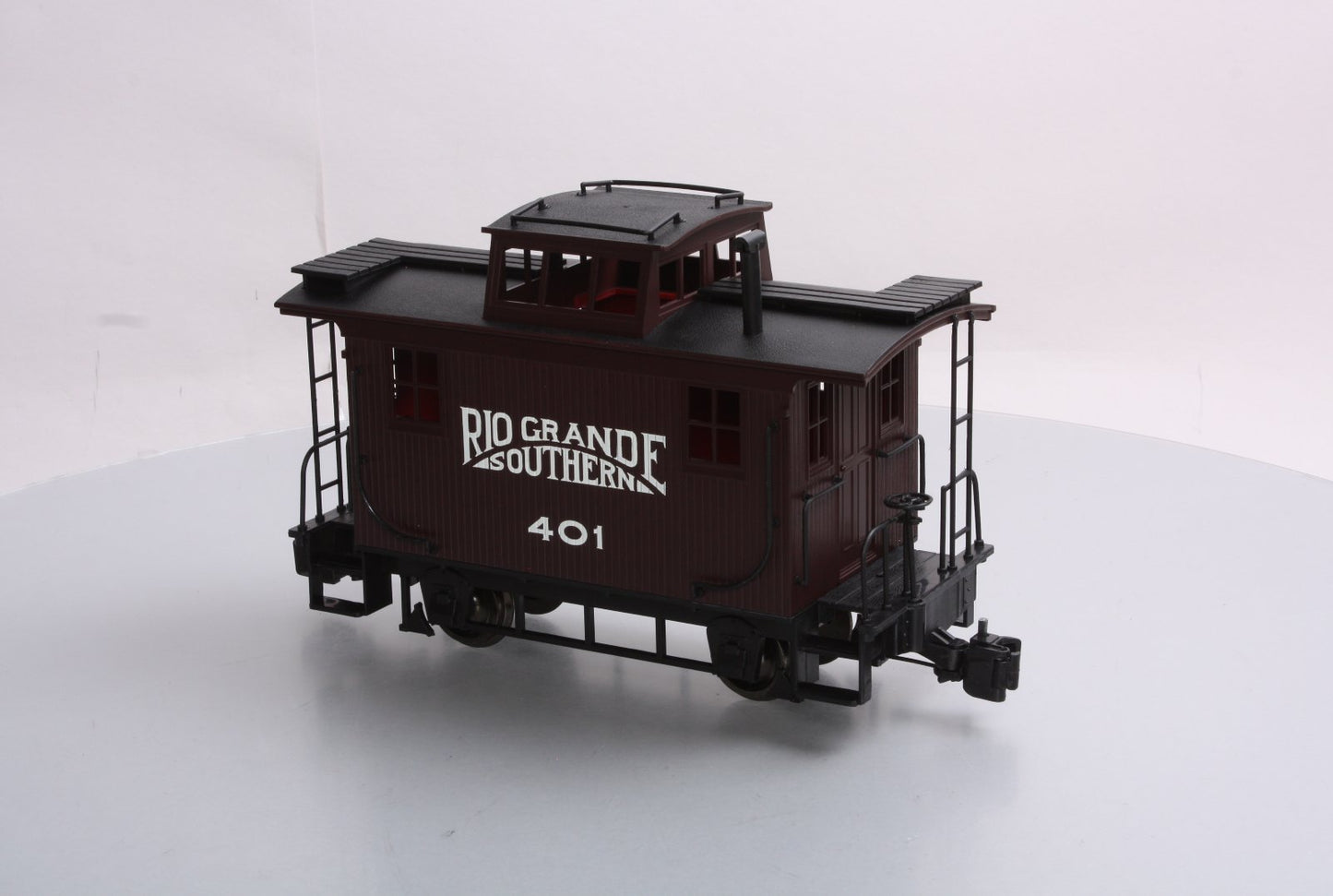Bachmann 93142 G Rio Grande Southern 4-Wheel Wood Bobber Caboose #401