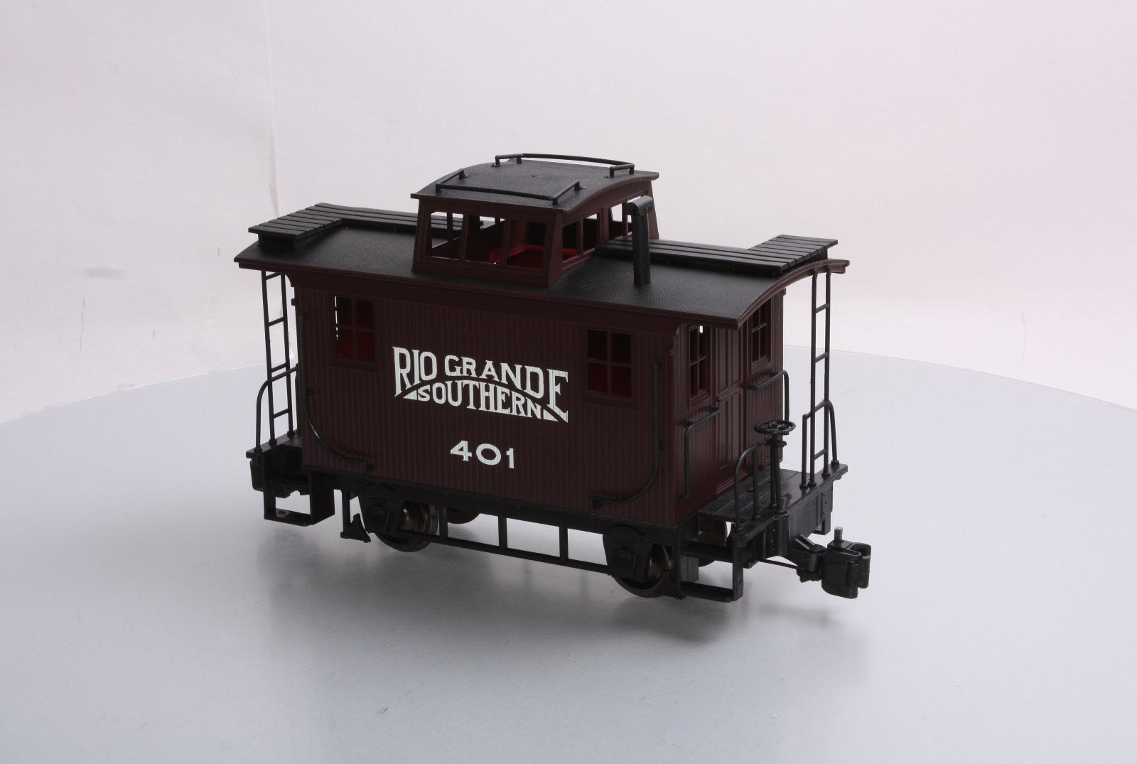 Bachmann 93142 G Rio Grande Southern 4-Wheel Wood Bobber Caboose #401