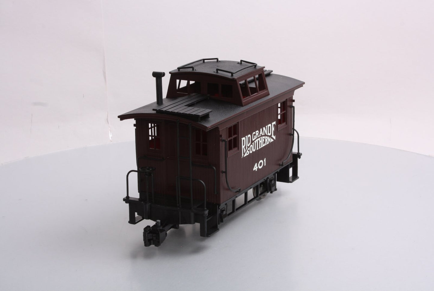 Bachmann 93142 G Rio Grande Southern 4-Wheel Wood Bobber Caboose #401