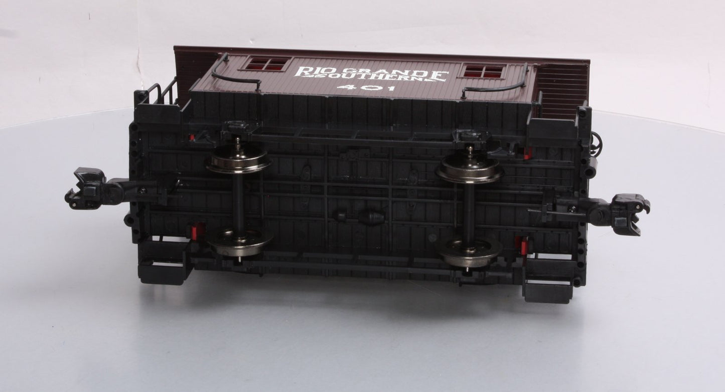 Bachmann 93142 G Rio Grande Southern 4-Wheel Wood Bobber Caboose #401