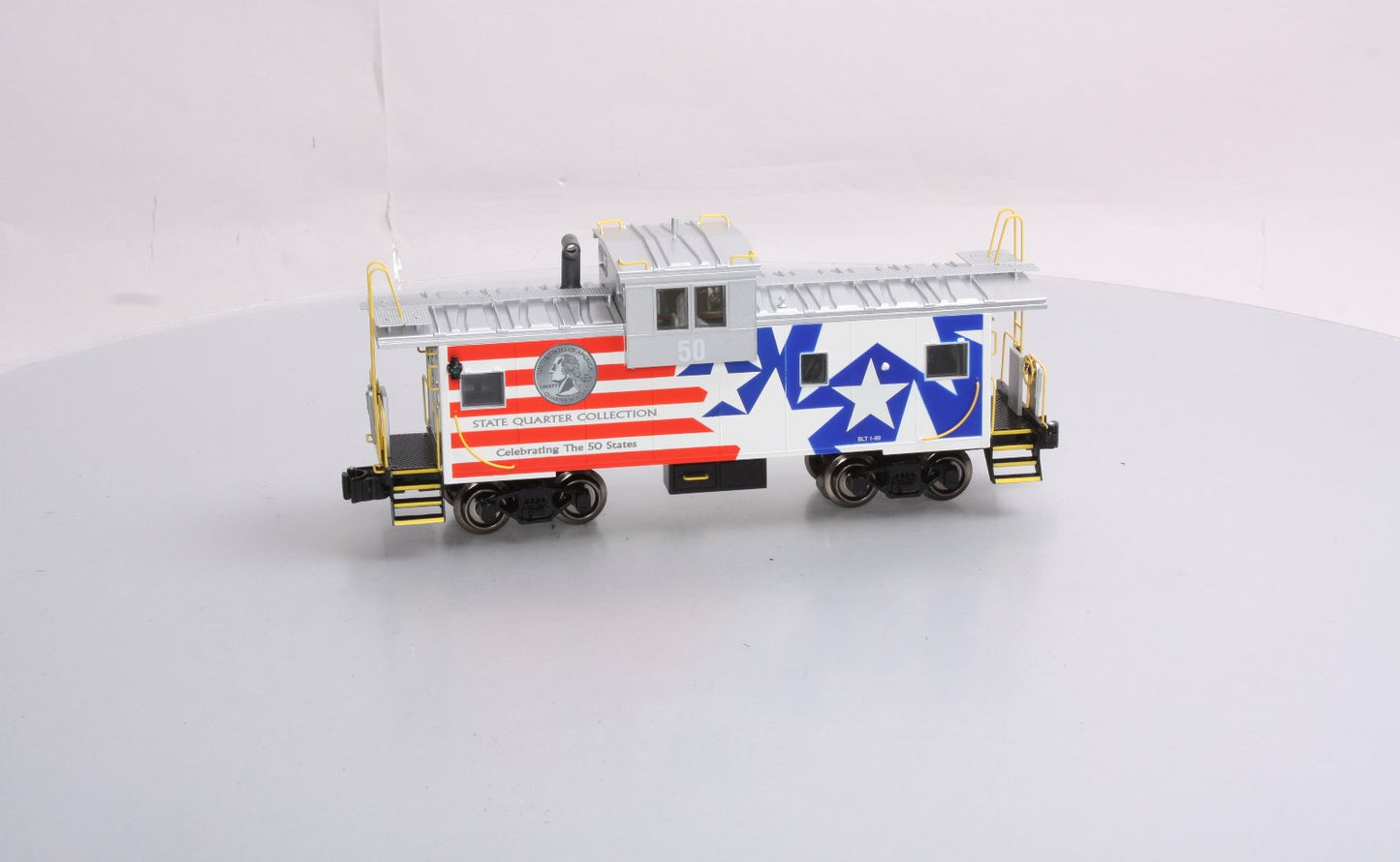 Lionel K-Line 6-22312 O US Quarter Commemorative Series Illuminated Caboose #50