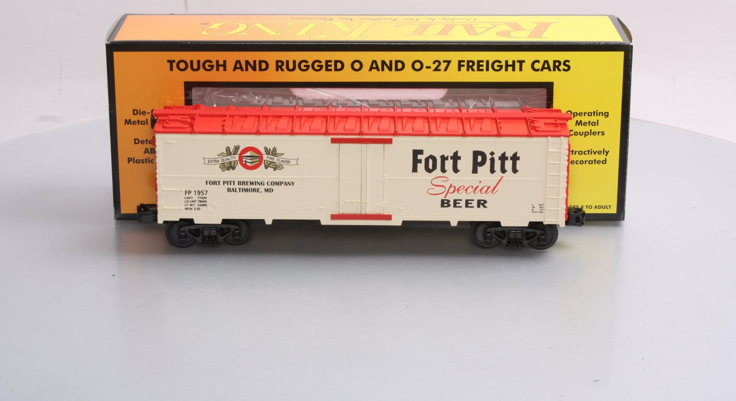 MTH 30-78058 O Gauge Fort Pitt Special Modern Reefer Car #1957