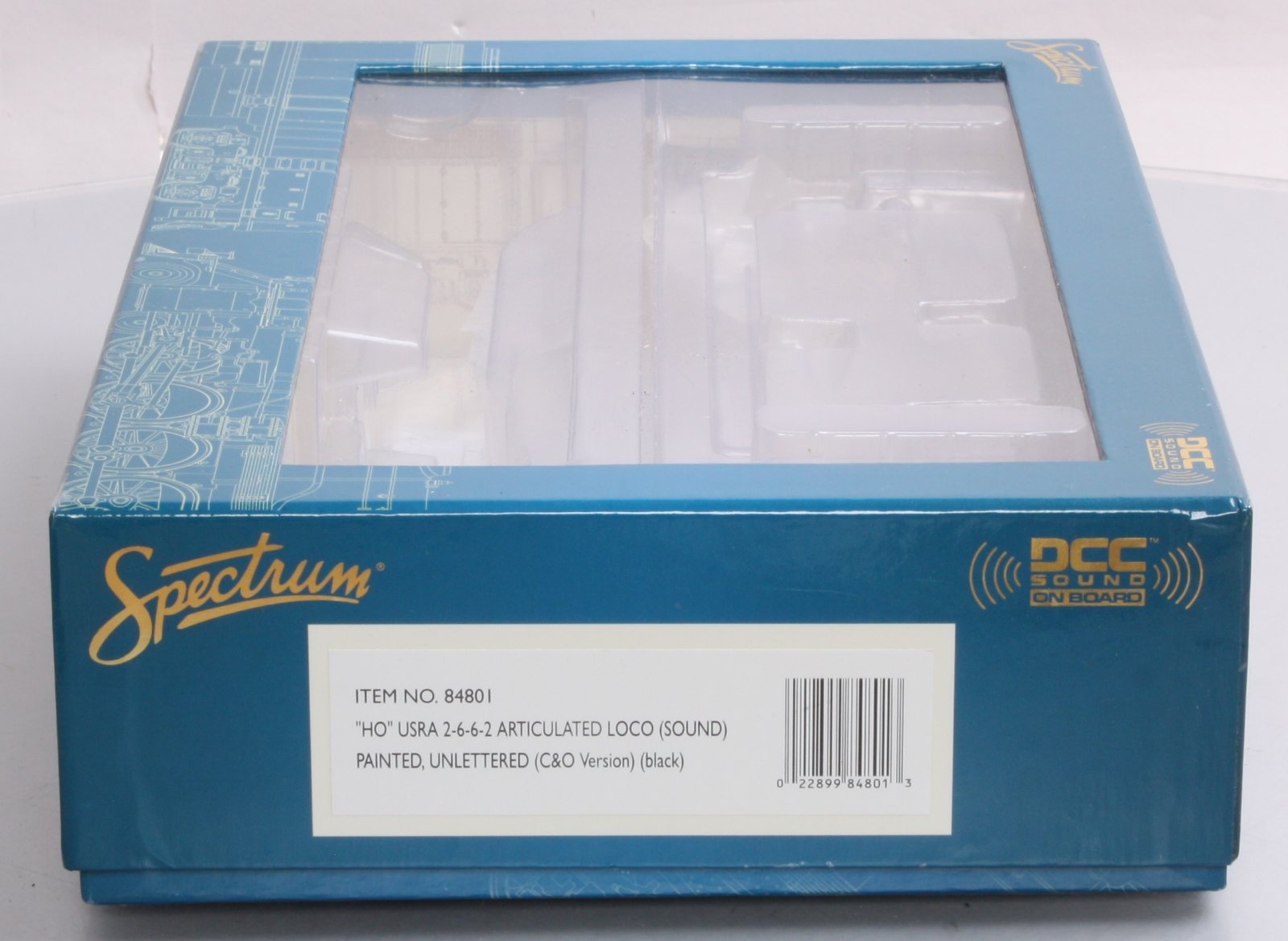 Bachmann 84801Spectrum Undecorated 2-6-6-2 w/DCC Sound on Board