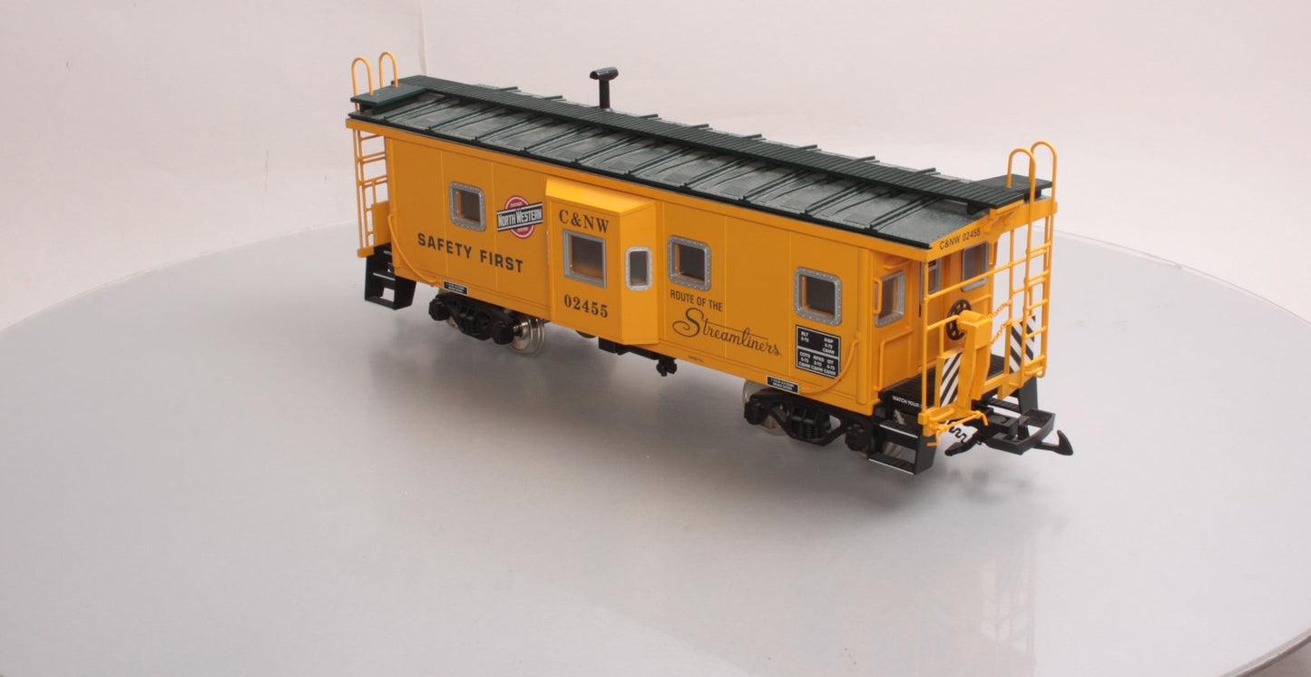 USA Trains 12055 G Chicago & Northwestern Bay Window Caboose #02455