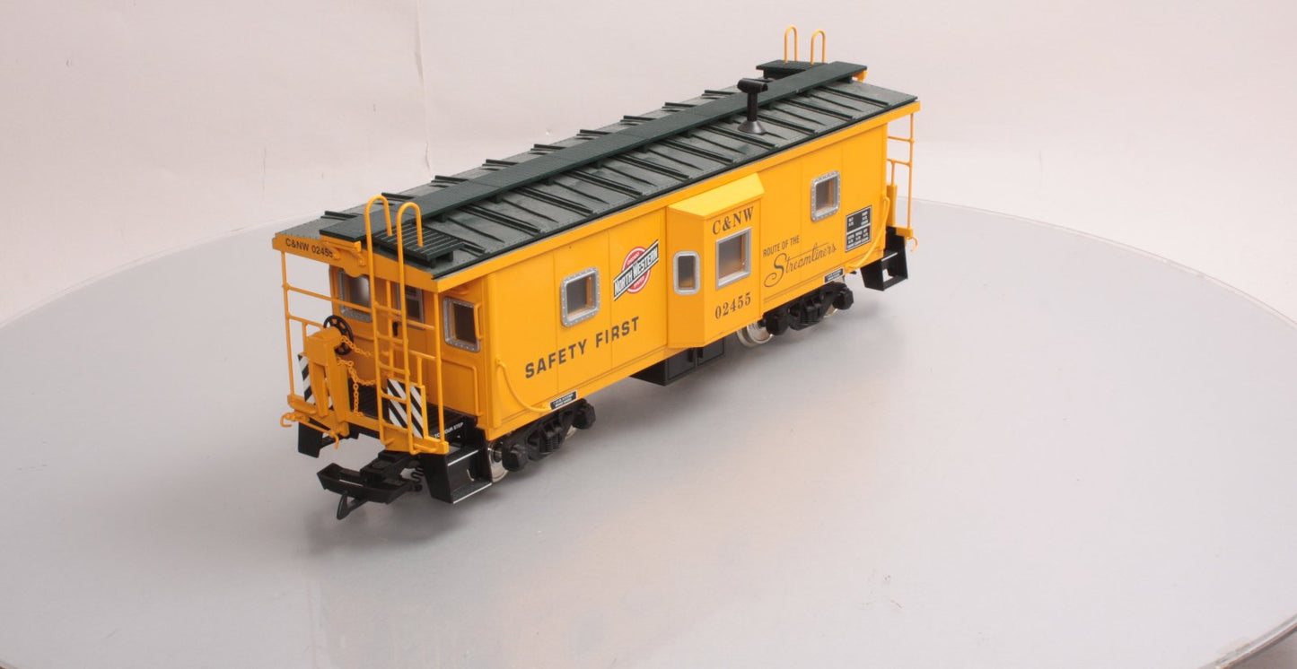 USA Trains 12055 G Chicago & Northwestern Bay Window Caboose #02455