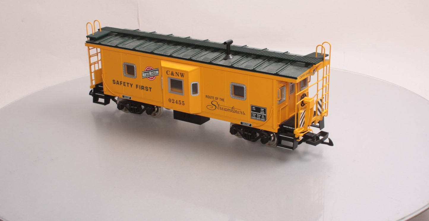 USA Trains 12055 G Chicago & Northwestern Bay Window Caboose #02455