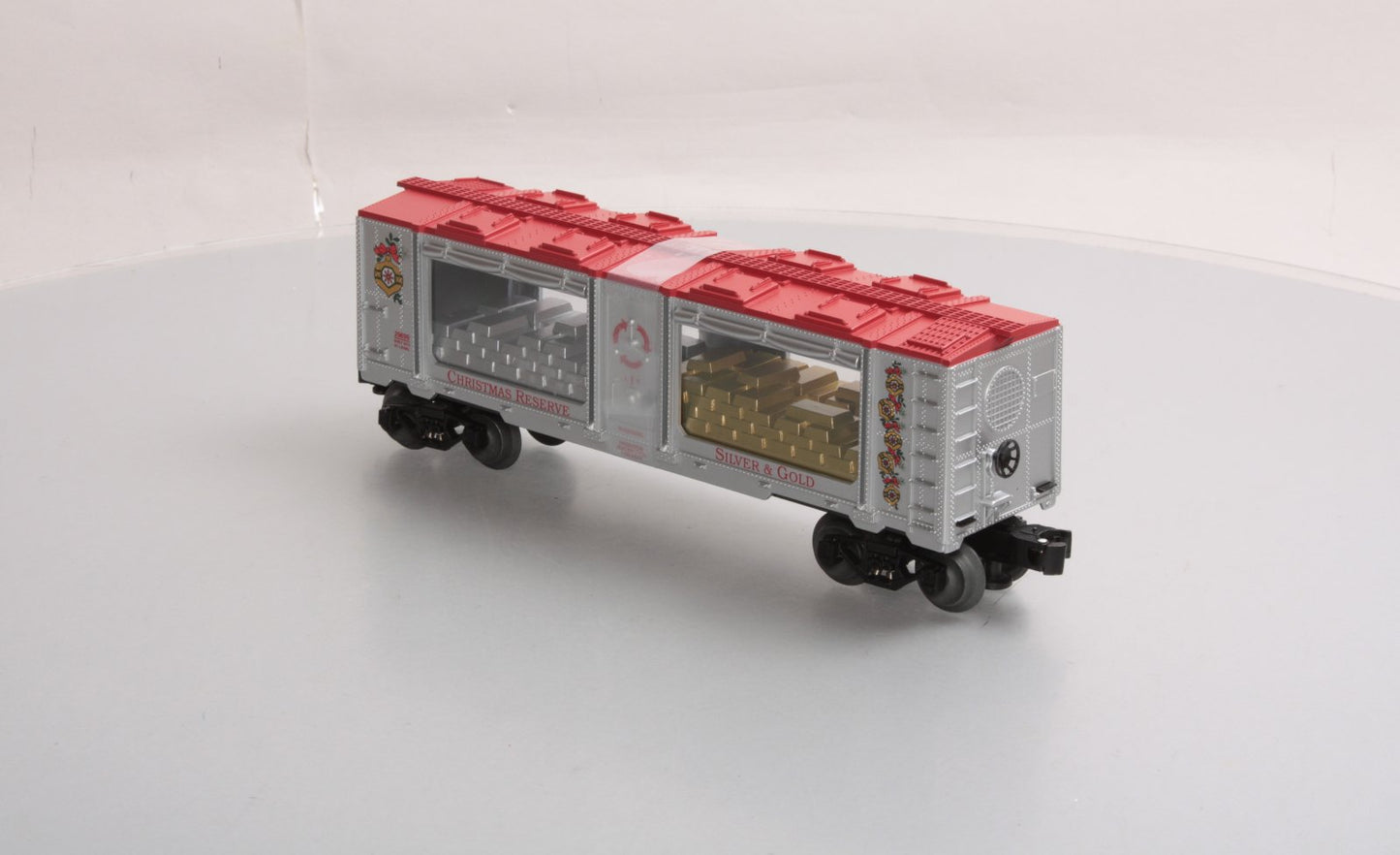 Lionel 6-29699 O Gauge Silver and Gold Christmas Mint Car