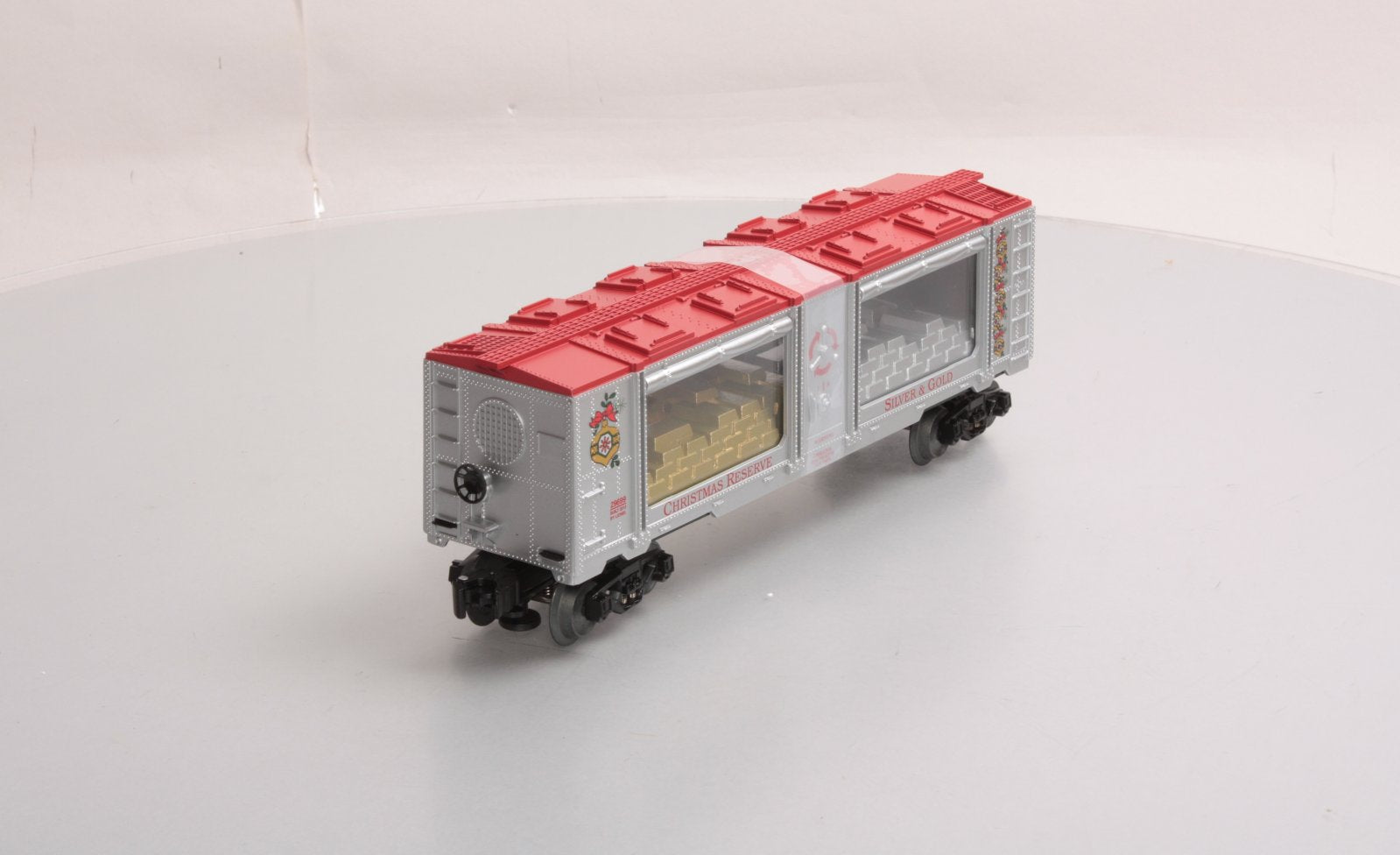 Lionel 6-29699 O Gauge Silver and Gold Christmas Mint Car