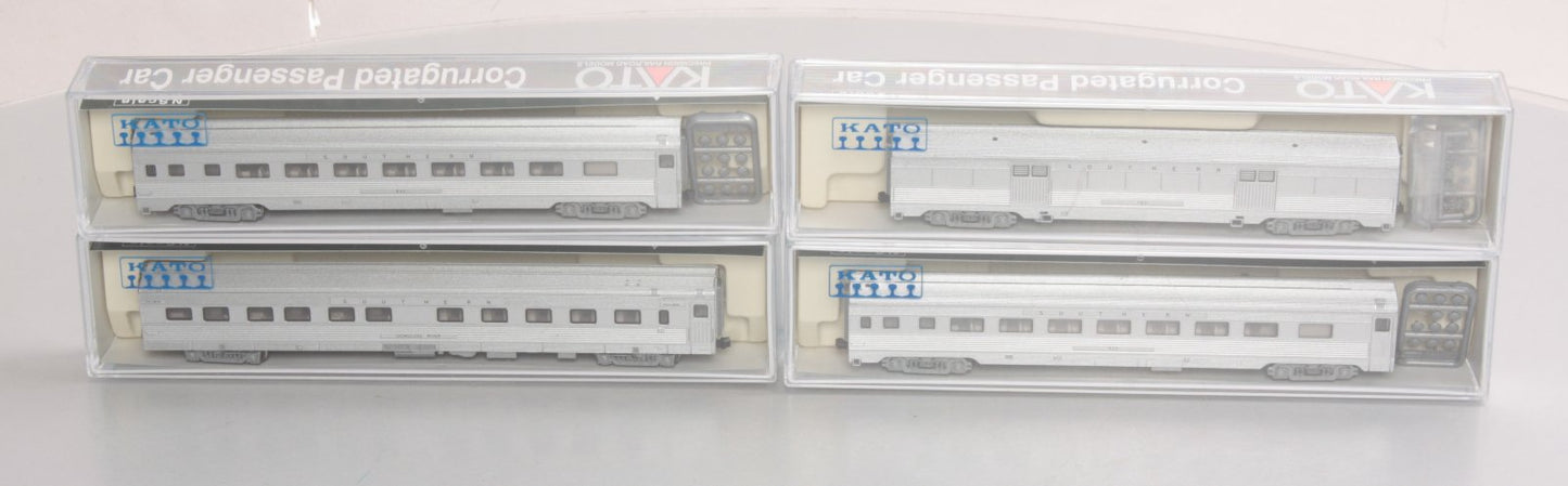 Kato 106-1704 Southern Corrugated Passenger 4-Car Set