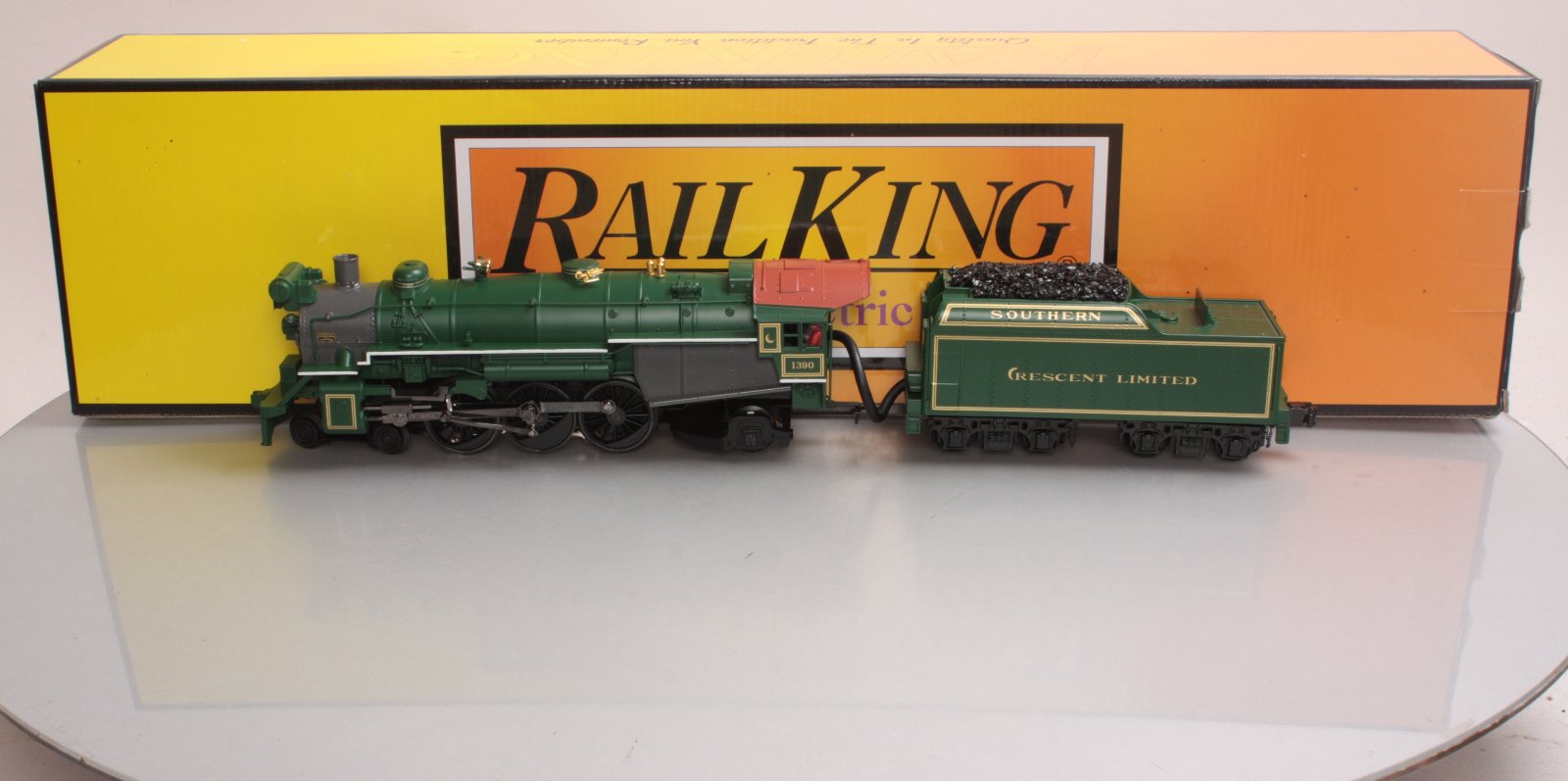 MTH 30-1554-1 Southern 4-6-2 Imperial P47 Steam Loco & Tender w/PS2 #1390