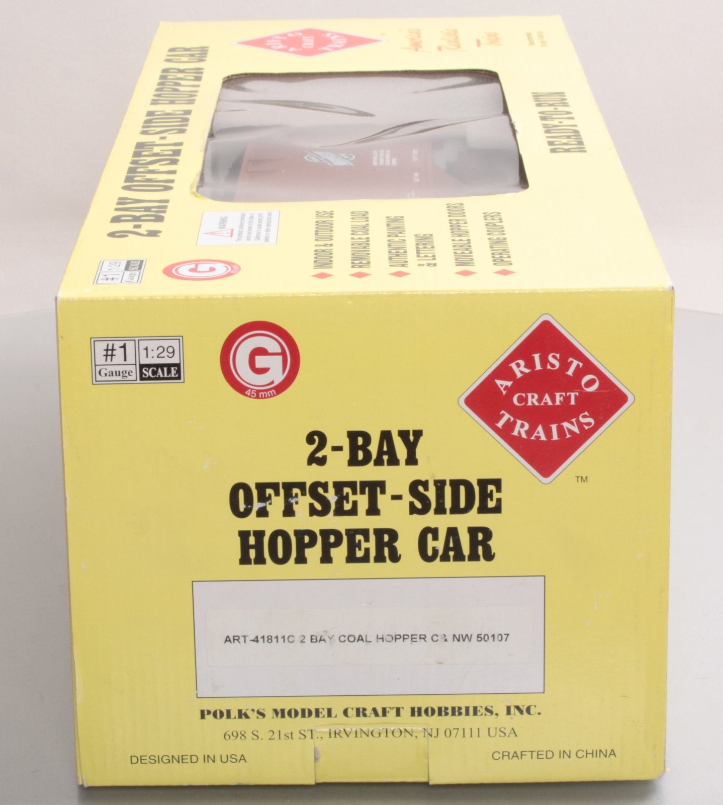 Aristo-Craft 41811 Chicago & Northwestern 2-Bay Coal Hopper
