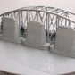 MTH 40-1101 30" Long Silver Steel Arch Bridge