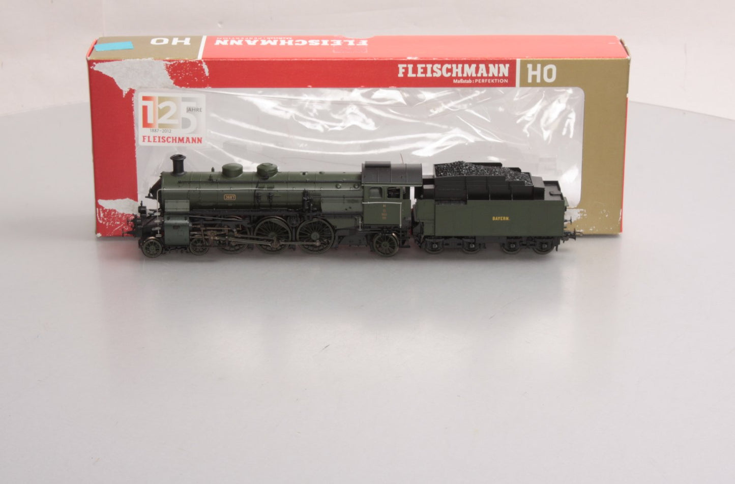 Fleischmann 411972 HO DRG 125 Year Anniv S3/6 Express Steam Loco W