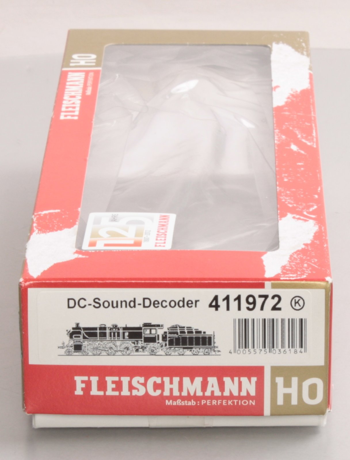 Fleischmann 411972 HO DRG 125 Year Anniv S3/6 Express Steam Loco W/Sound #3687