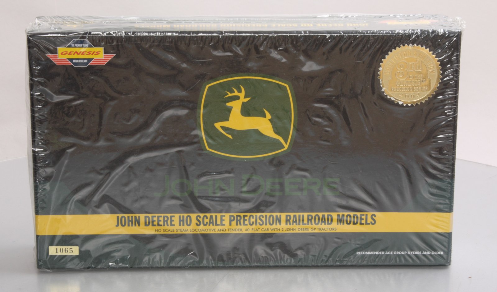 Athearn 1065HO GaugeJohn Deere Precision Railroad  Diesel Train Set