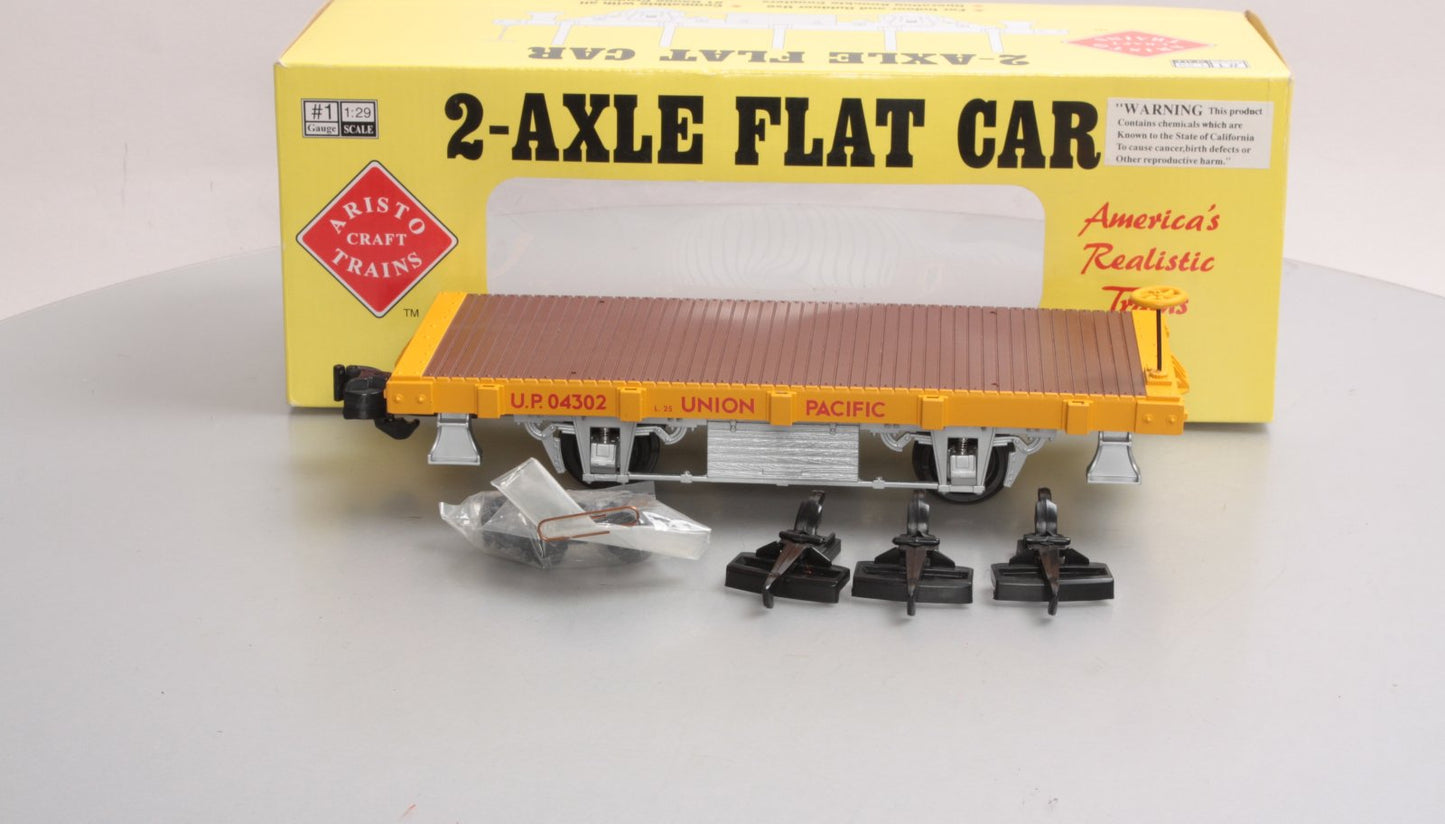 Aristo-Craft 40203 Union Pacific 20' Flat Car