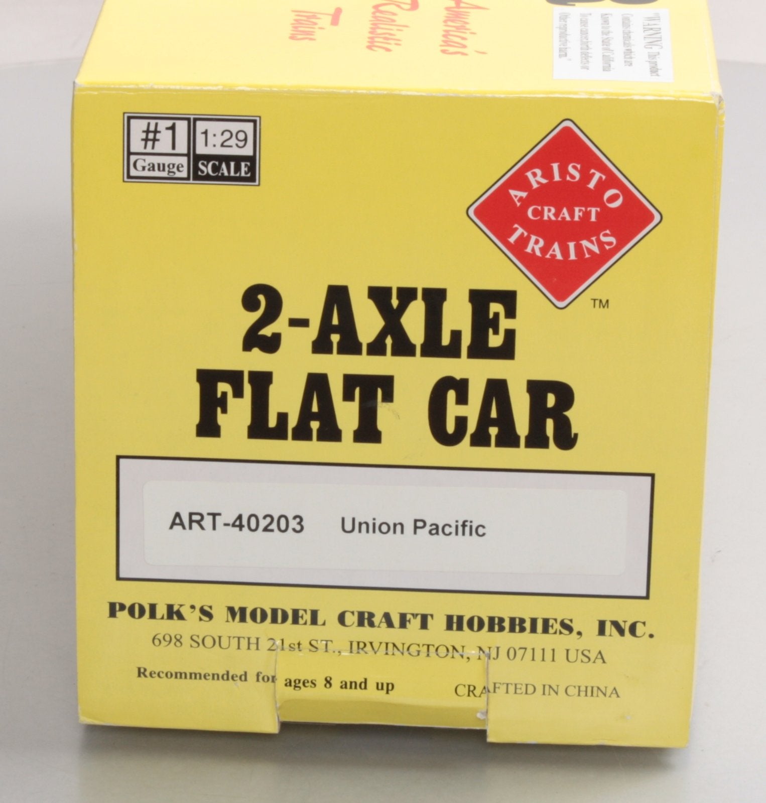 Aristo-Craft 40203 Union Pacific 20' Flat Car