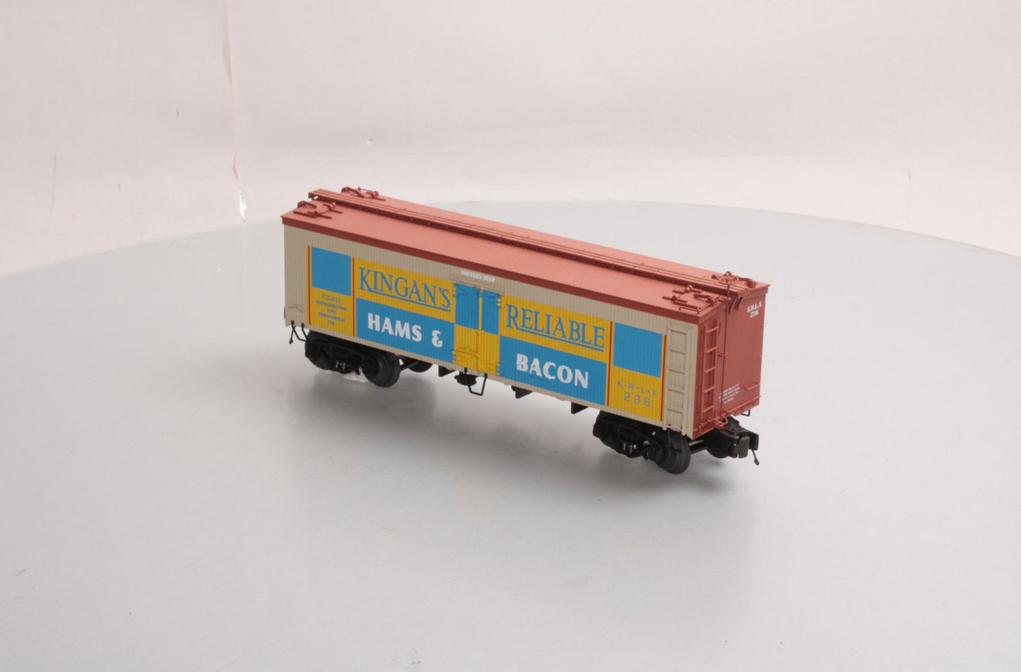 MTH 20-94302 Kingan's Reliable 36' Wood Reefer #236