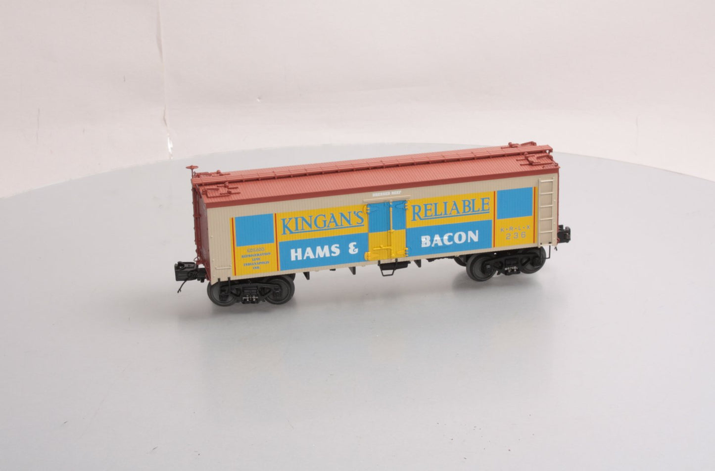 MTH 20-94302 Kingan's Reliable 36' Wood Reefer #236
