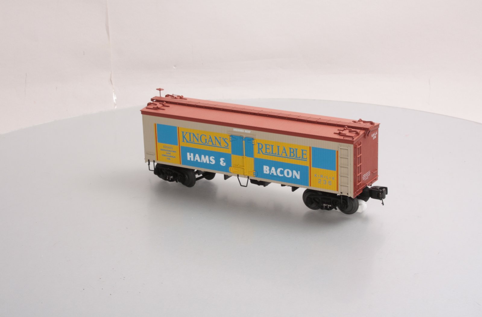 MTH 20-94302 Kingan's Reliable 36' Wood Reefer #236