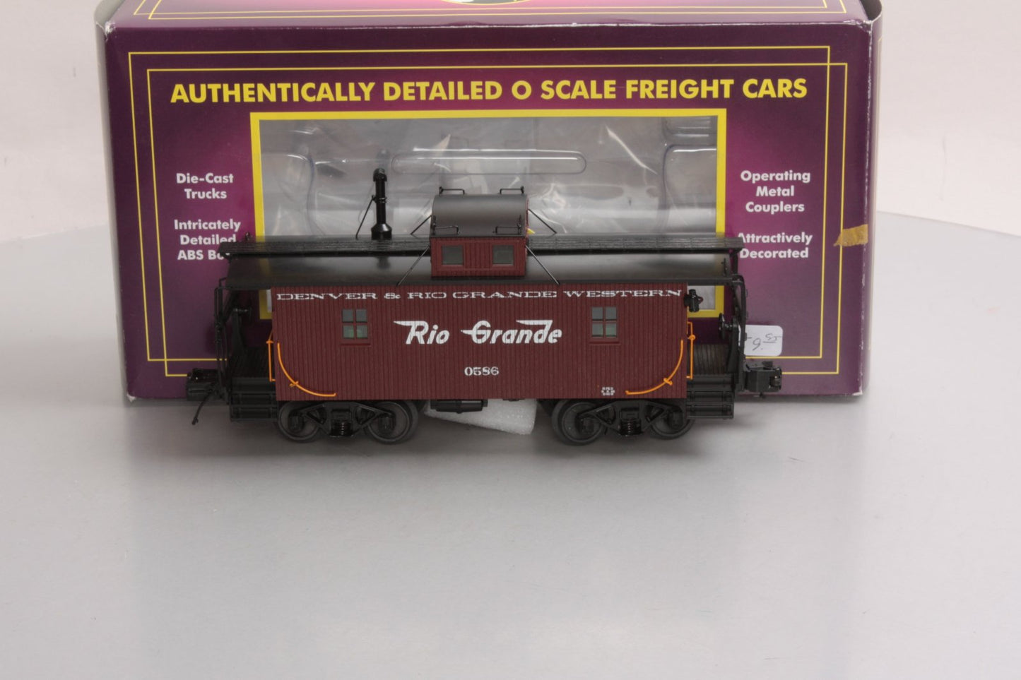 MTH 20-91358 O Gauge Denver & Rio Grande Western N-6b Caboose #586