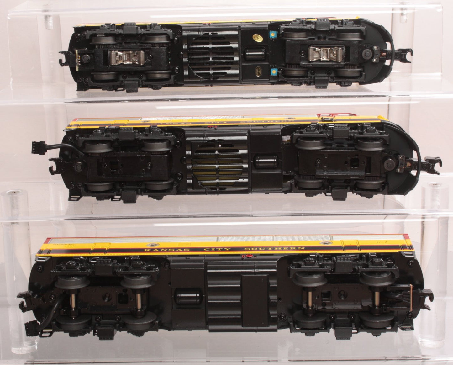 MTH 30-20036-1 Kansas City Southern F-3 ABA O Gauge Diesel Train Set w/PS2
