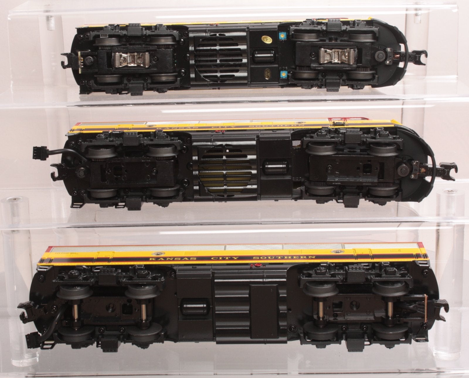 MTH 30-20036-1 Kansas City Southern F-3 ABA O Gauge Diesel Train Set w/PS2