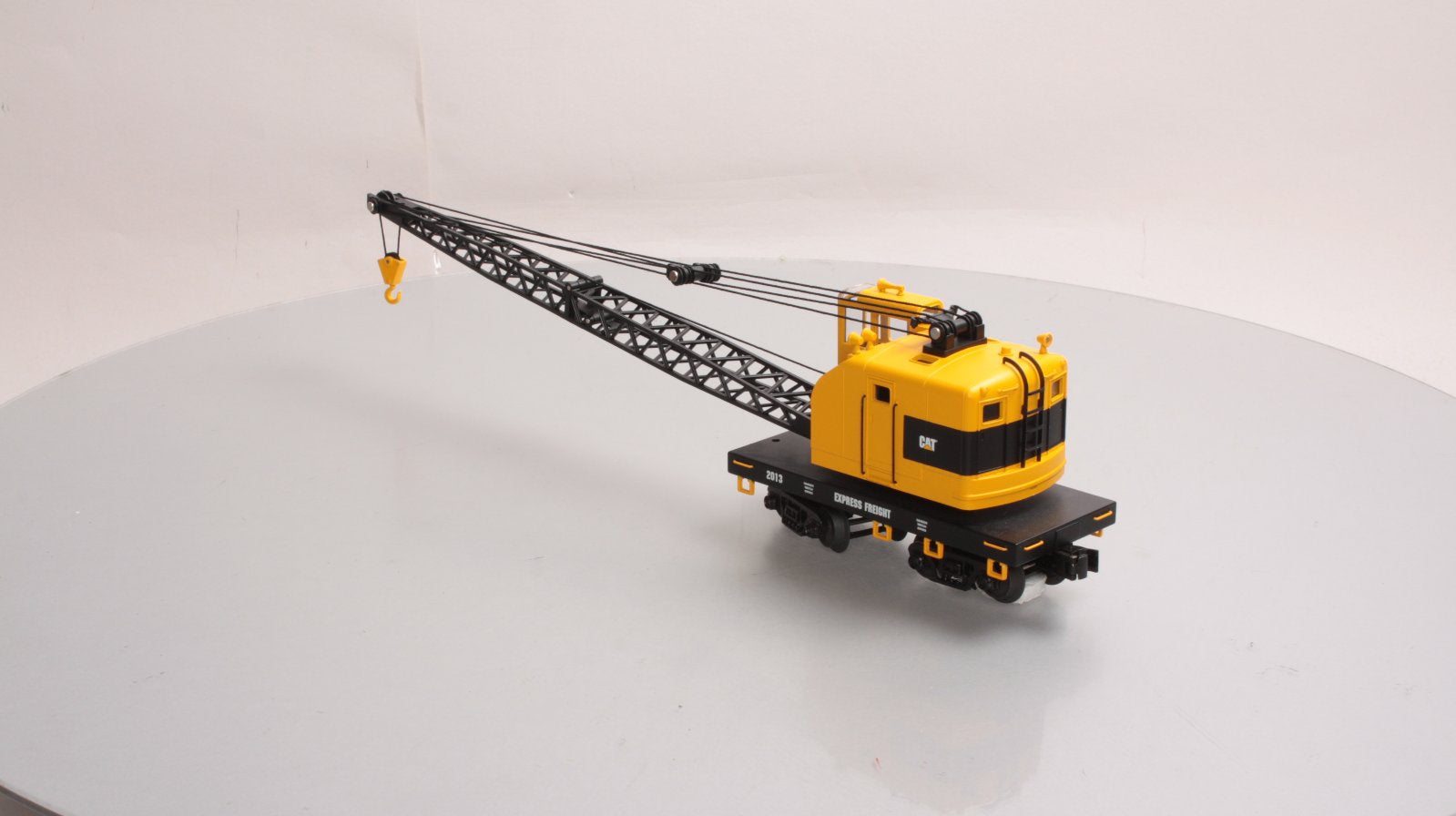 MTH 30-79360 O Caterpillar American Crane Car