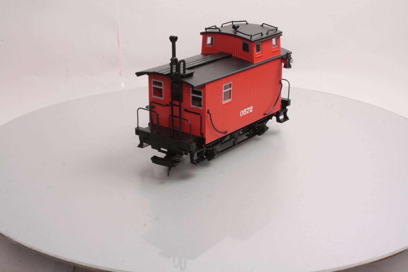 LGB 43653 Bobber Caboose #0572 (Metal Wheels)