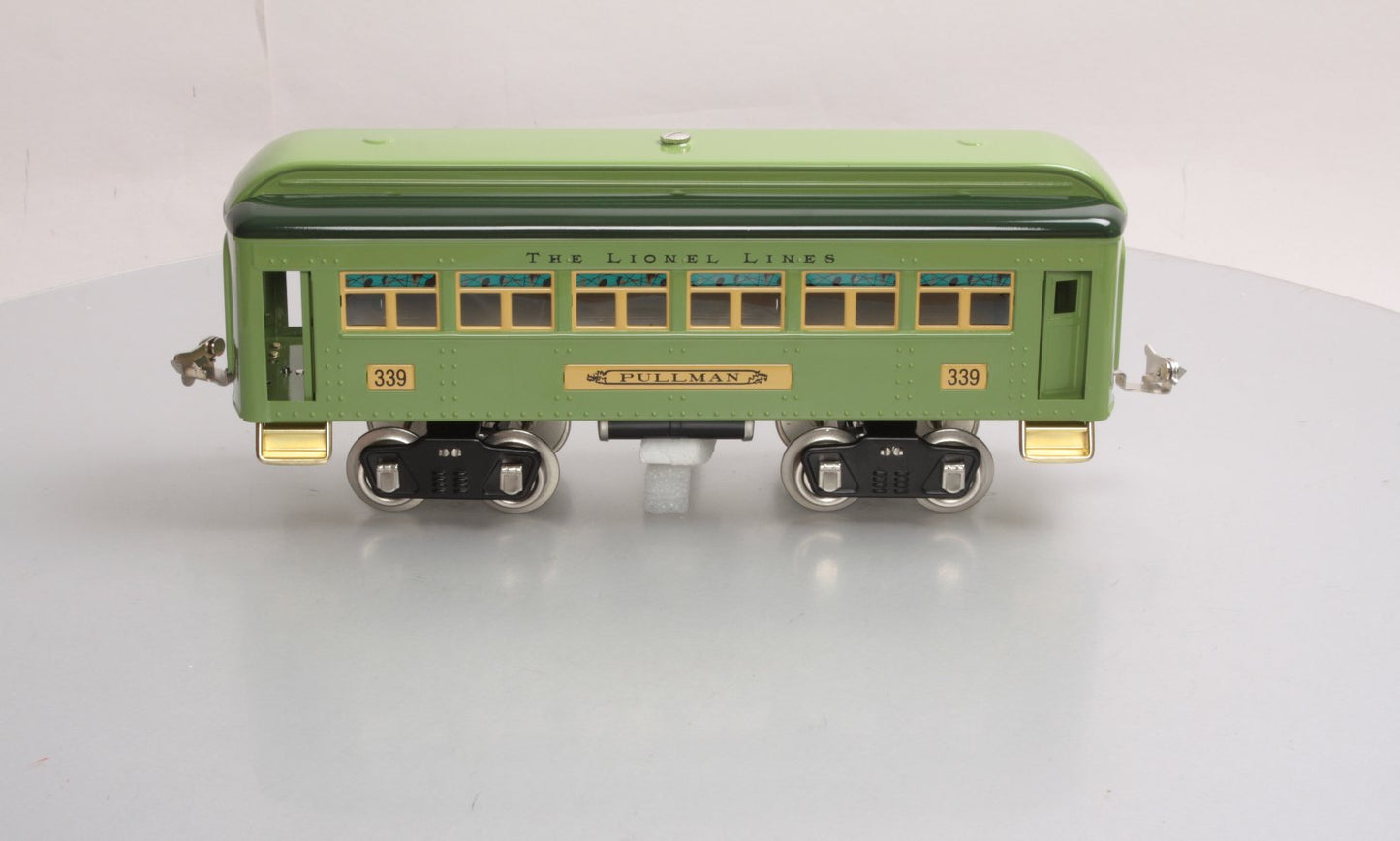 MTH 11-40002 Std. Gauge Green Lionel Lines Pullman Passenger Car #339