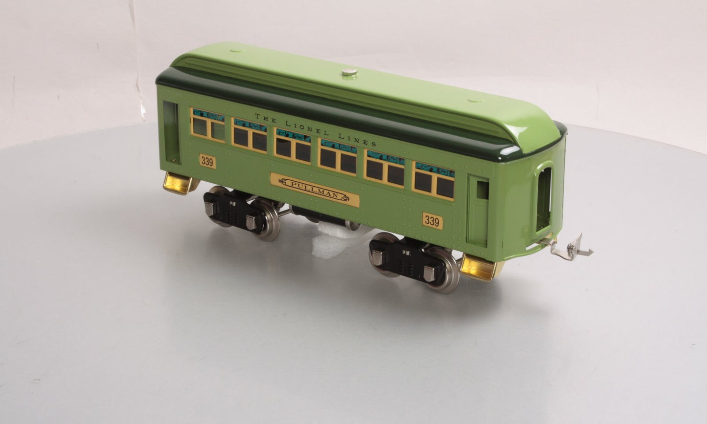MTH 11-40002 Std. Gauge Green Lionel Lines Pullman Passenger Car #339
