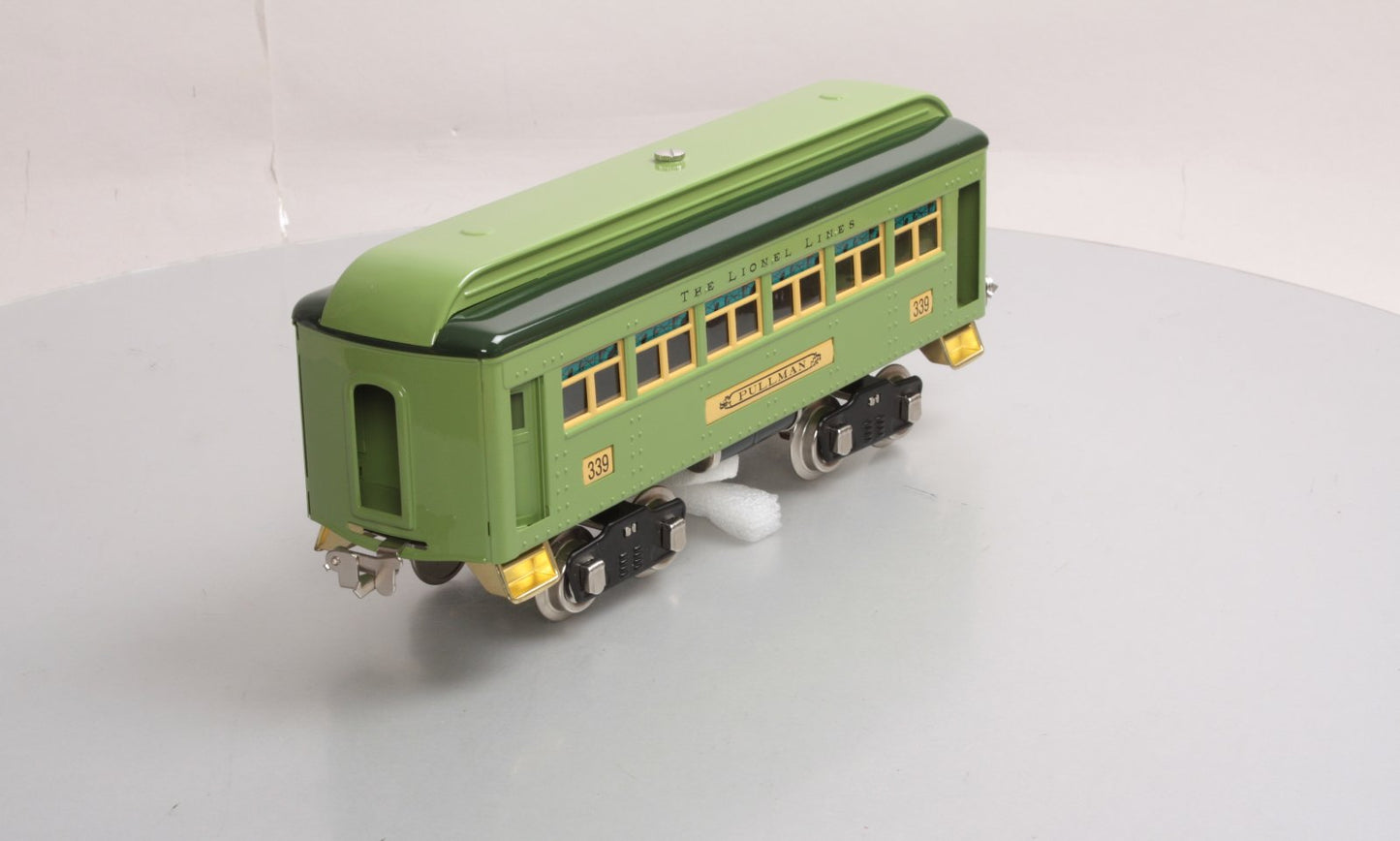 MTH 11-40002 Std. Gauge Green Lionel Lines Pullman Passenger Car #339