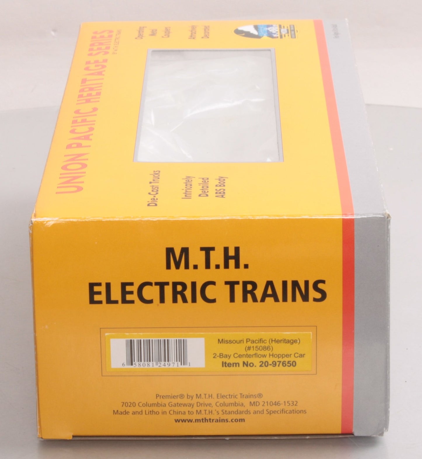 MTH 20-97650 Missouri Pacific 2-Bay Centerflow Hopper