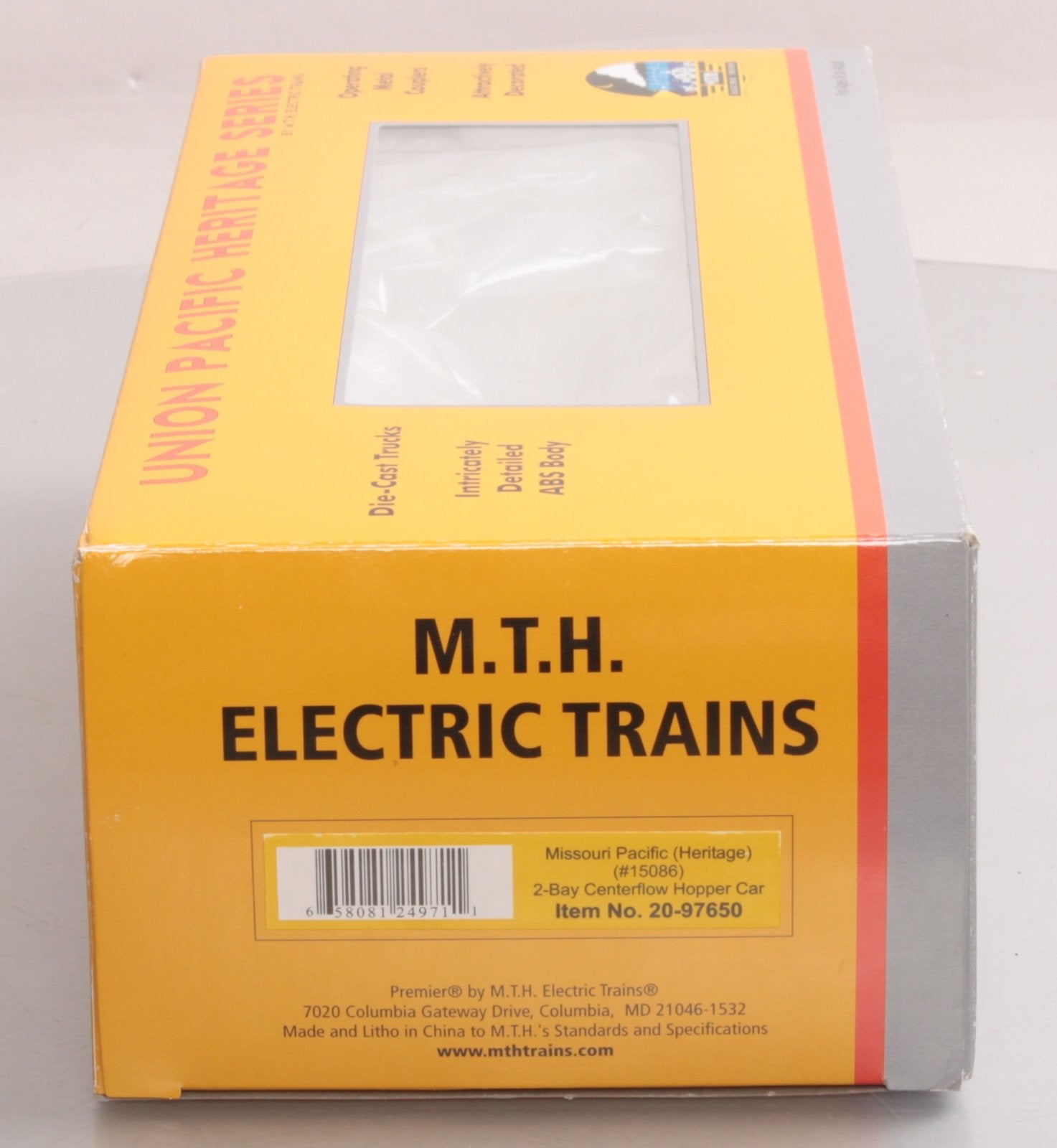 MTH 20-97650 Missouri Pacific 2-Bay Centerflow Hopper
