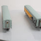 MTH 20-69140 O DRG 70’ Streamlined Coach/Coach Passenger Car Set (Set of 2)