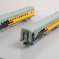 MTH 20-69140 O DRG 70’ Streamlined Coach/Coach Passenger Car Set (Set of 2)