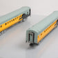 MTH 20-69140 O DRG 70’ Streamlined Coach/Coach Passenger Car Set (Set of 2)