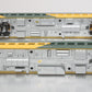 MTH 20-69139 O CNW 70' Streamlined Coach/Coach Passenger Car Set (Set of 2)