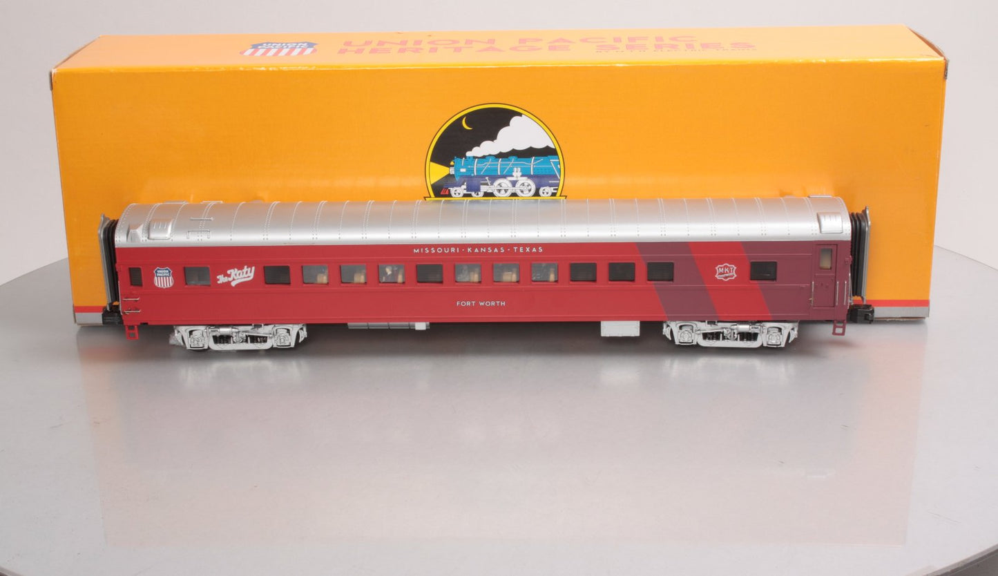 MTH 20-69142 O MKT 70' Streamlined Coach/Coach Passenger Car Set (Set of 2)