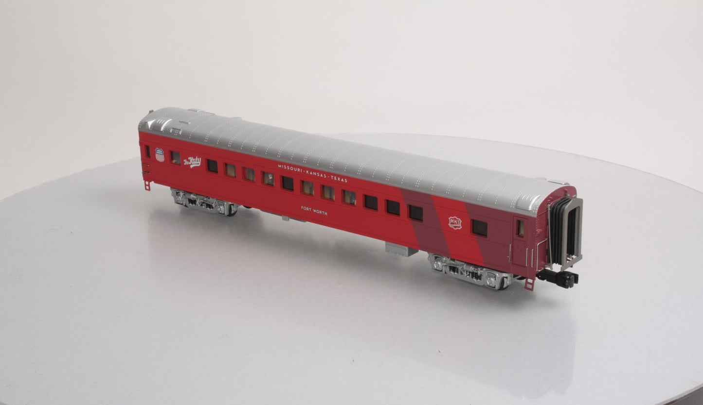 MTH 20-69142 O MKT 70' Streamlined Coach/Coach Passenger Car Set (Set of 2)