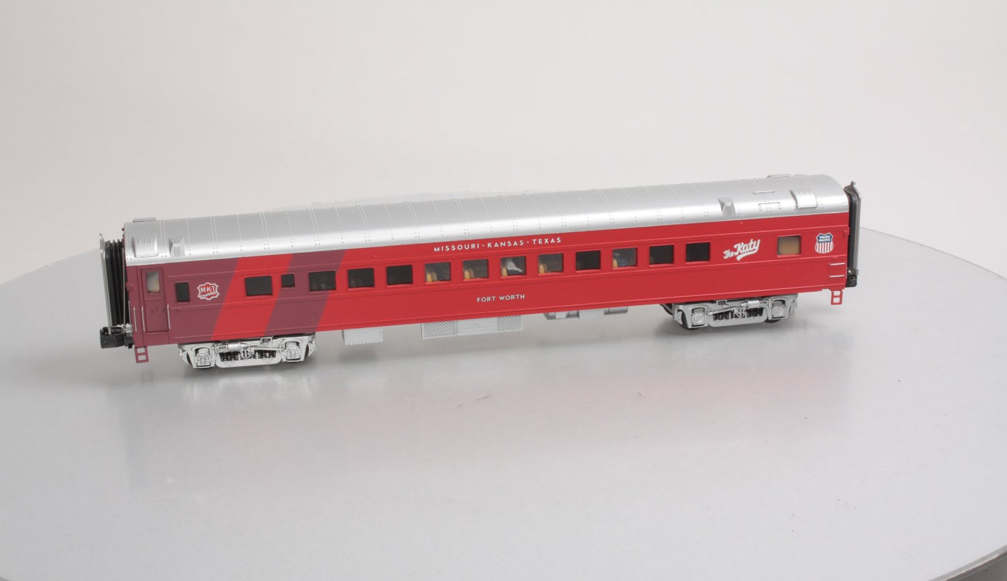 MTH 20-69142 O MKT 70' Streamlined Coach/Coach Passenger Car Set (Set of 2)